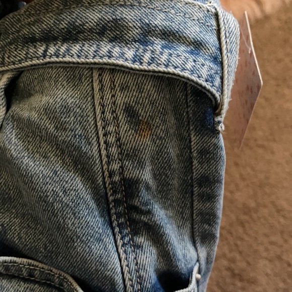 Free people mid indigo skirt - Picture 3 of 8